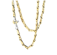 Collier Baraka Homme in Or jaune Diamante 0.02 Ct GC241041GIAU550002 - GC241041GIAU550002